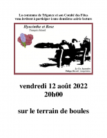 Affiche Hyacinthe et Rose 12 août 2022